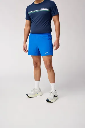 Brooks | Journey 5" Shorts | Men's | Neo Blue