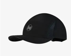 Buff 5 Panel Go Cap Solid Black