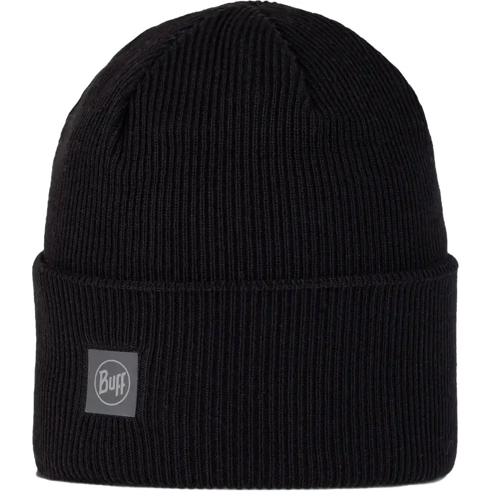 Buff CrossKnit Beanie - Black