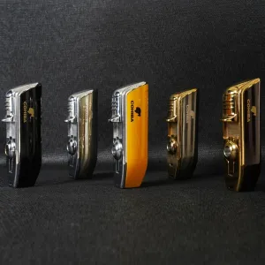 Cohiba Windproof Butane Torch w Punch Cigar Cutter