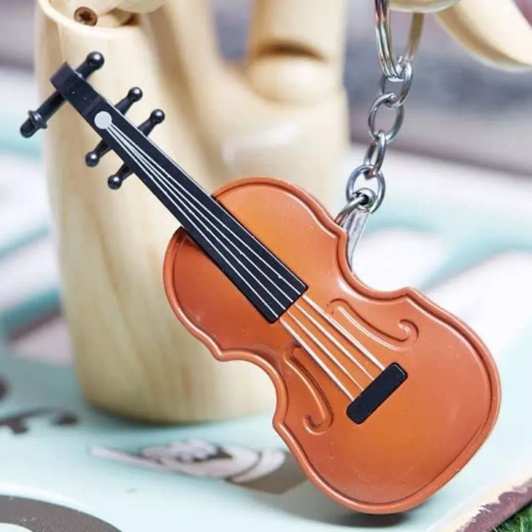 Creative Violin Lighter - Butane Gas Refillable | Reusable Windproof Trench Lighter
