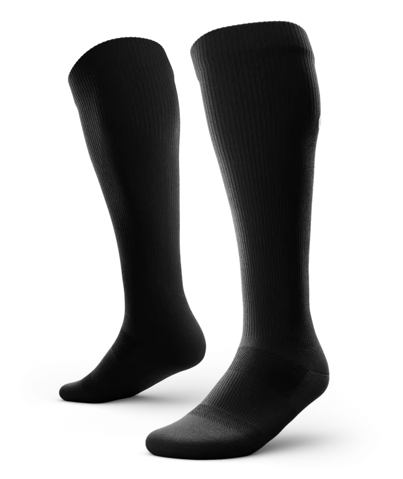 Flagship Knee High Compression Socks Black