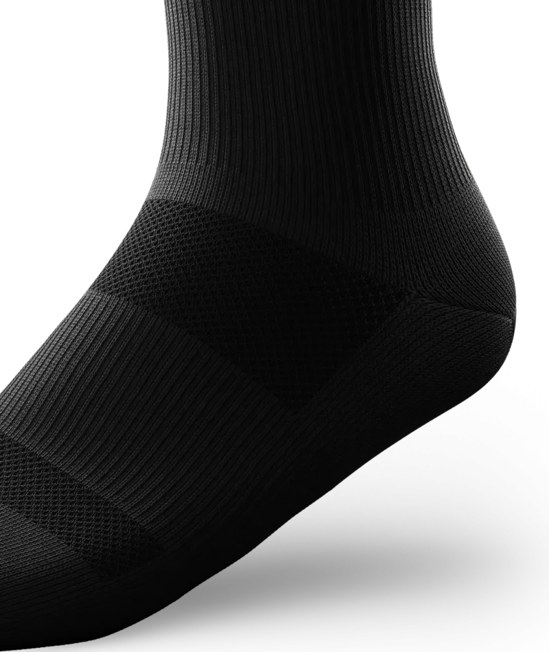 Flagship Knee High Compression Socks Black