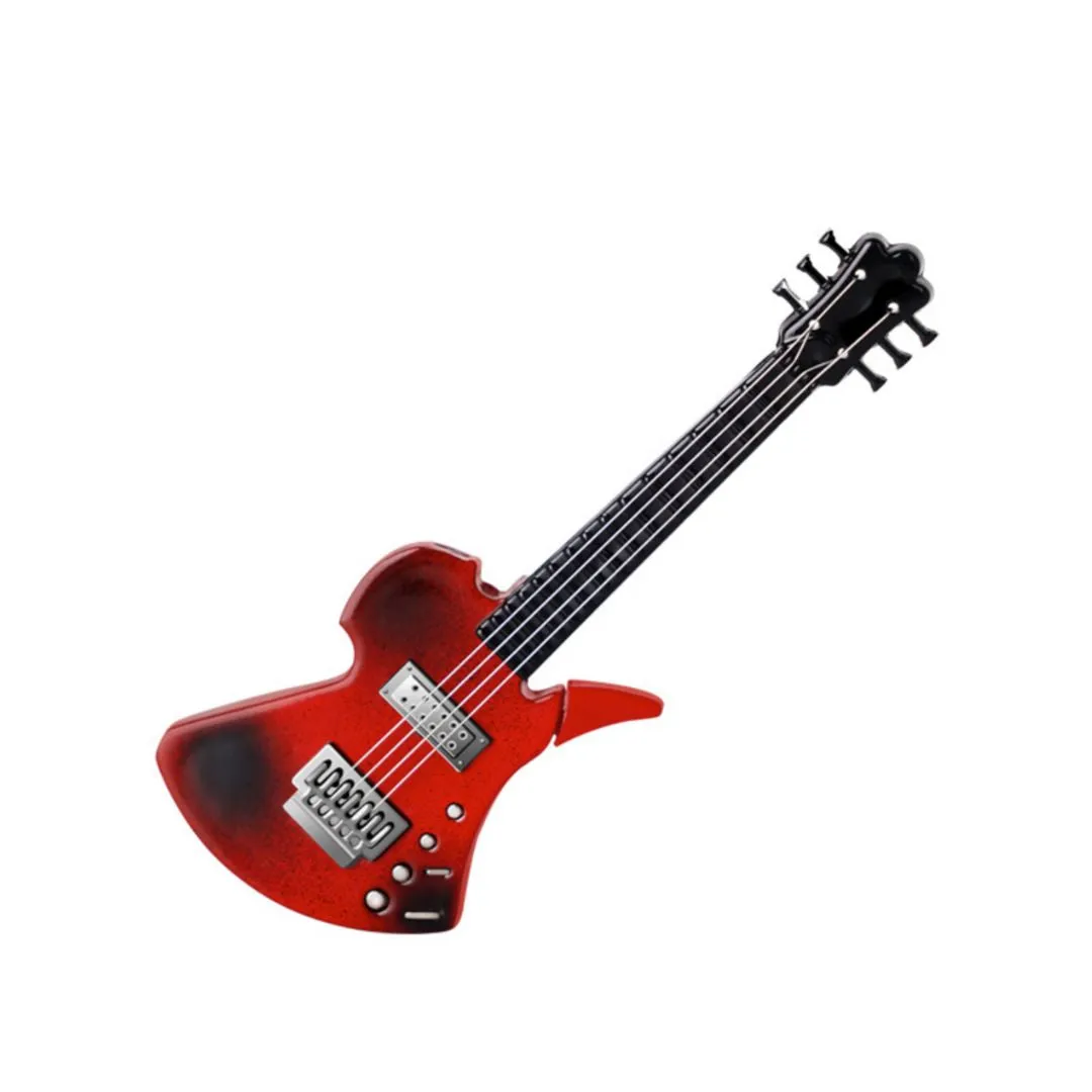 Guitar Lighter - Butane Gas Refillable | Reusable Windproof Trench Lighter
