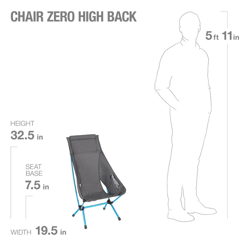 Helinox Chair Zero High Back Black