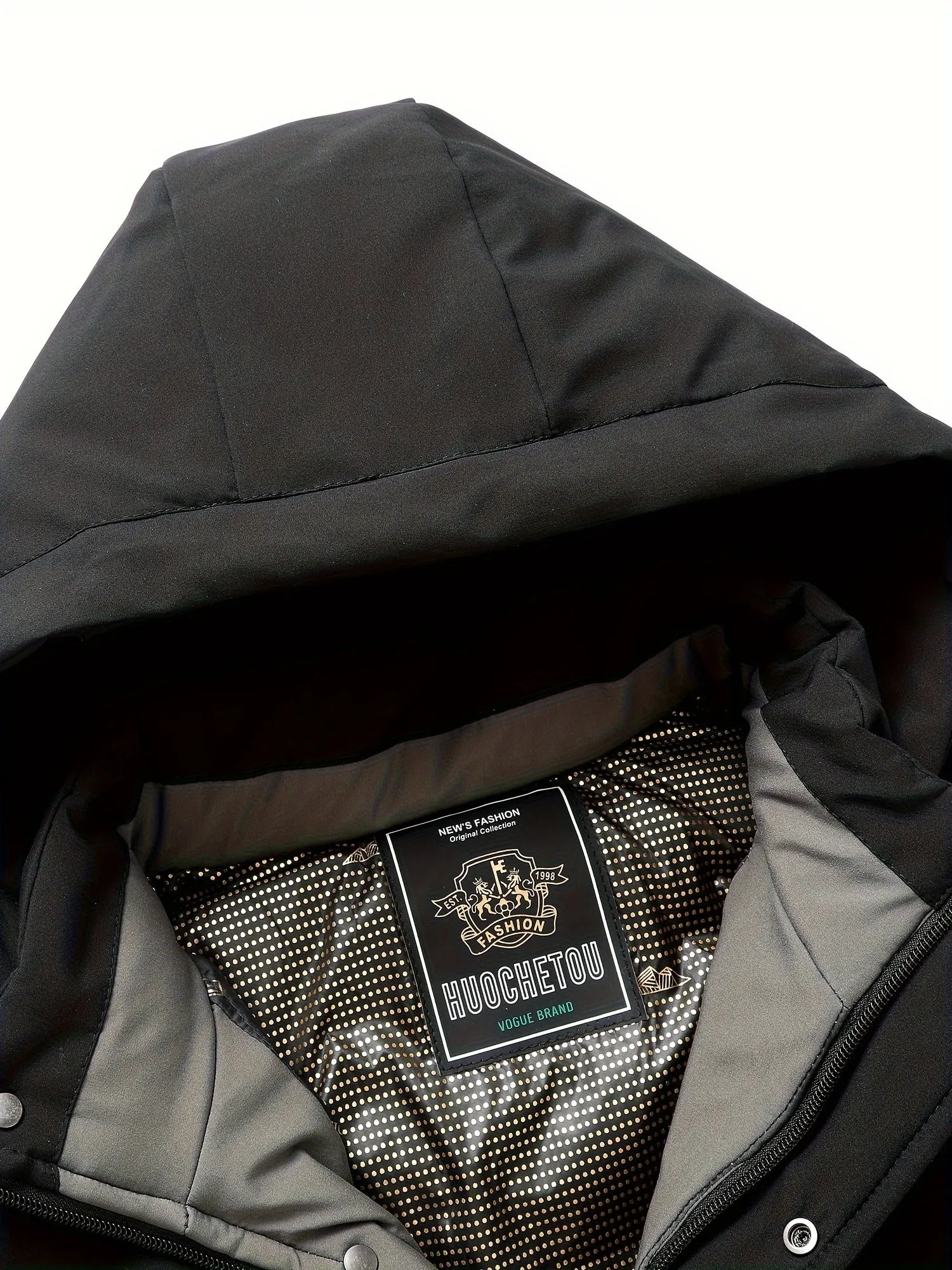 Men's Winter Thermal Jacket with Detachable Hood | Perfect for Outdoor Activities