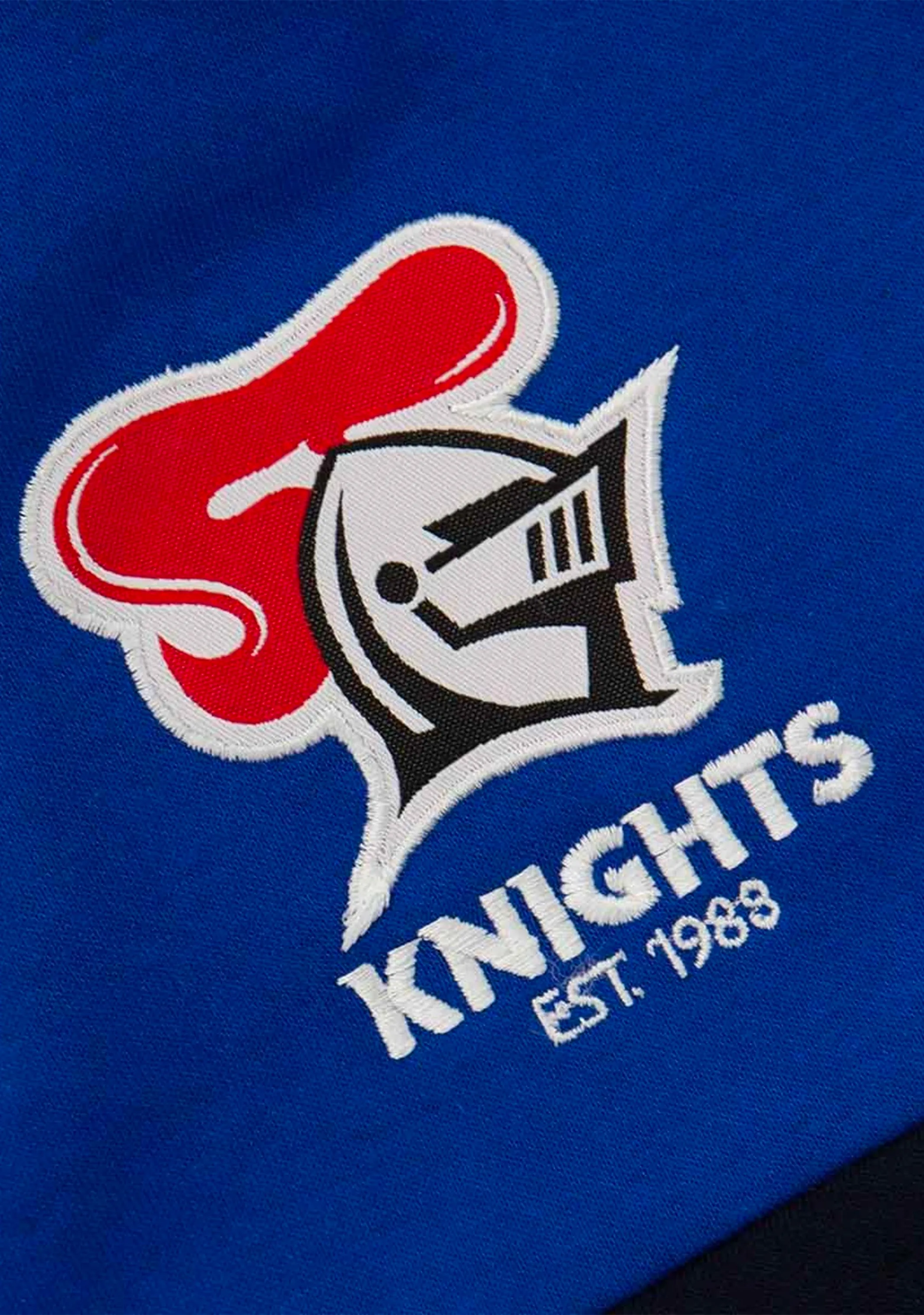 O'Neills Newcastle Knights Men's Fleece Half Zip Hoodie Marine-Royal <br> SEVE-100-0-NKN-ROME21