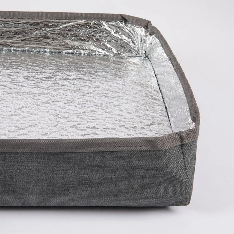 Ottoman Portable Cooler, Gray