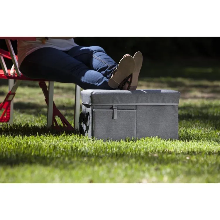 Ottoman Portable Cooler, Gray