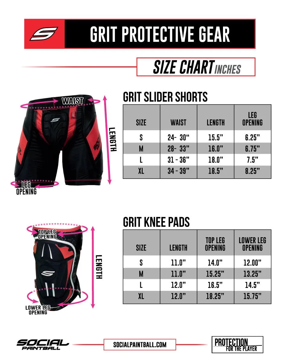 Social Paintball Grit Slide Shorts