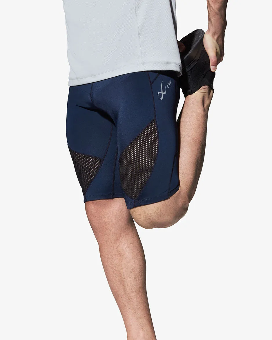 Stabilyx Ventilator Joint Support Compression Short: Men's True Navy