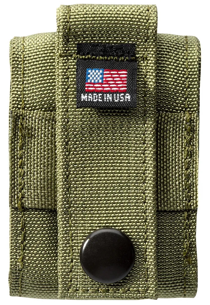 Tactical Pouch and Black Crackle<sup>®</sup> Windproof Lighter Gift Set