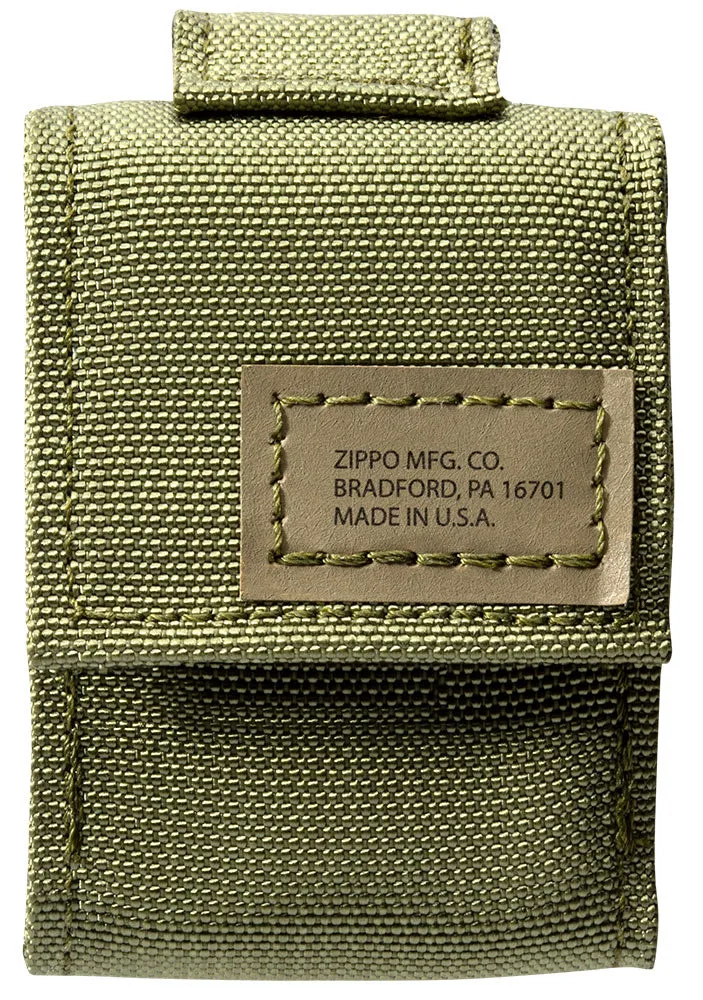 Tactical Pouch and Black Crackle<sup>®</sup> Windproof Lighter Gift Set