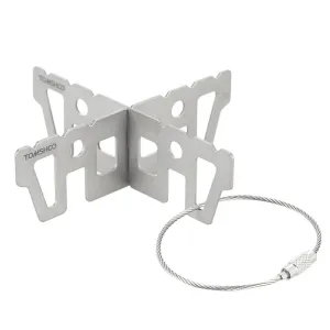 Titanium Alcohol Stove Rack Cross Stand Outdoor Camping Stove Stand Support Rack