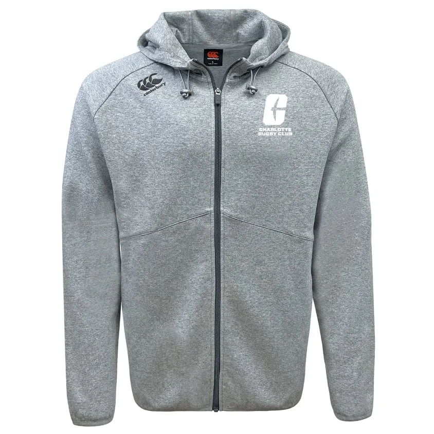 UNC Charlotte Tempo Vapodri Full-Zip Hoodie by Canterbury
