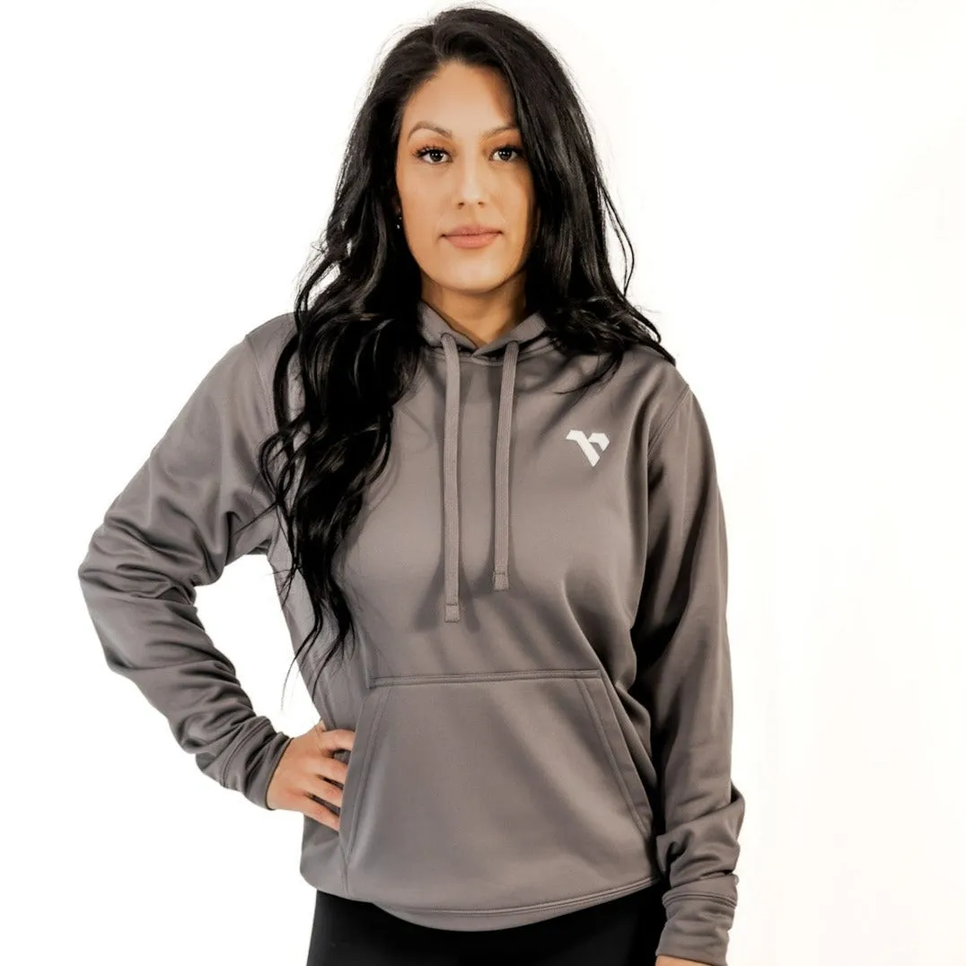 VNCNT Unisex Performance Hoodie - Charcoal