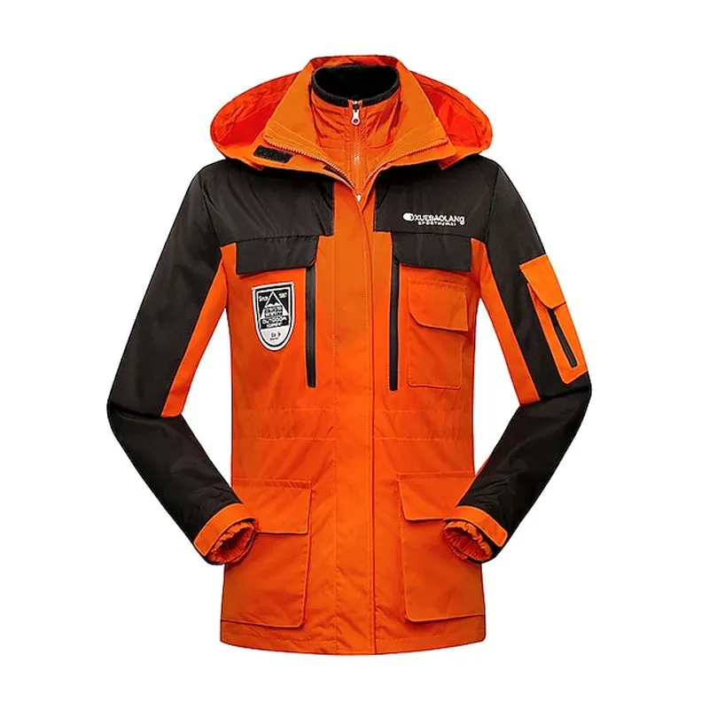 Women's Versatile 3-in-1 Gorpcore Jacket - Thermal, Waterproof & Windproof Winter Outerwear for Outdoor Adventures