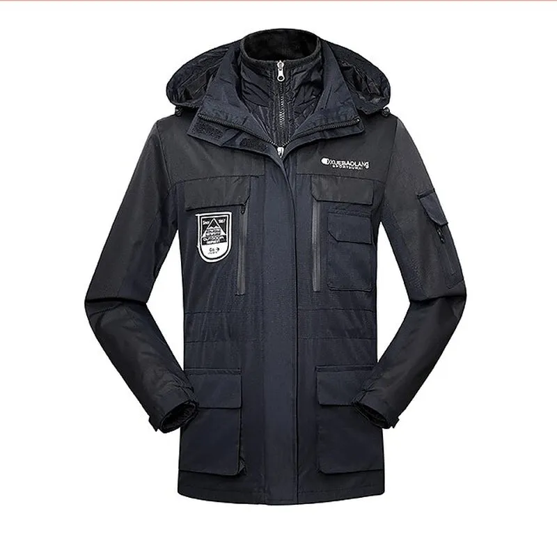 Women's Versatile 3-in-1 Gorpcore Jacket - Thermal, Waterproof & Windproof Winter Outerwear for Outdoor Adventures