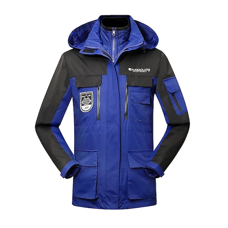 Women's Versatile 3-in-1 Gorpcore Jacket - Thermal, Waterproof & Windproof Winter Outerwear for Outdoor Adventures