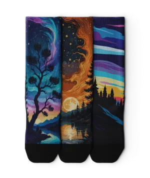 Zero Horizon Crew Socks 3-Pack